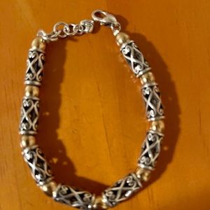 Brighton Tubular Scroll Bracelet- Look For Matching Necklace